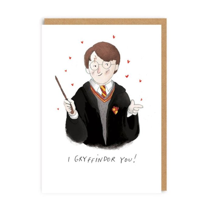 I Gryffindor You Greeting Card